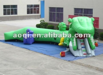 AOQI products selling well unique inflatable lizard crawl tunnel AQ2018 for sale