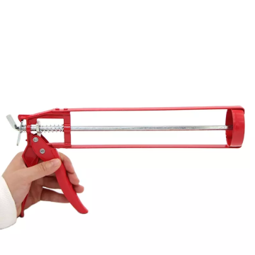 Profissional Silicone Sealant Caulking Gun Manual Power Source Aluminium Caulking Gun para vedação