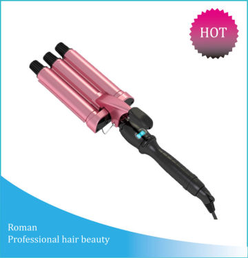 Triple ceramic curling iron hair curlers professional