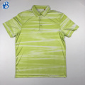 Custom Yellow Tennis Polo Work Men Shirts