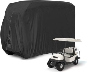 Rain Curtain Protective Golf Cart Cover - Dust-proof, Sun-proof, Rain-proof