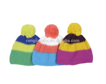 colorful color beanie hatsPromotion Blank Beanie/Knitting