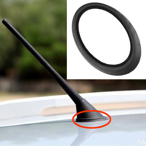 Car Auto Black Rubber Automobile Roof Aerial Antenna Rubber Gasket Seal For Astra Corsa Meriva Vauxhall Opel Honda Toyota Benz