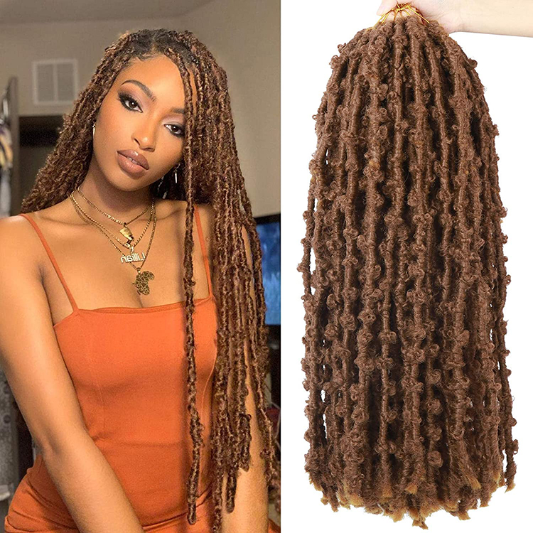 Distressed Locs marley hair For New Butterfly Locs Crochet Hair Short Locs for kids Pre twisted Spring twist Hair