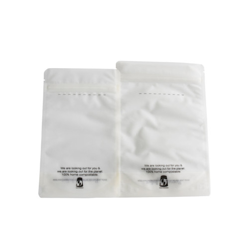 Domácí složený potravinářský stupeň Ziplock Compostable Stand Up Pouch