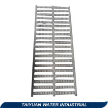 Cast iron sewer basket fireplace grate