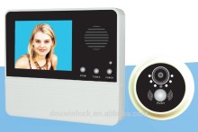 DOUWIN wide angle lens mini front door bell peephole eye video hole camera