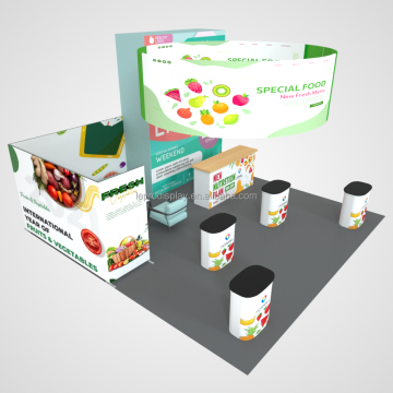 Quick Setup Portable Aluminum Pillow Case Backdrop Stand: Advertising, Backlit Equipment for Expo, Trade Show, Exhibition Booths