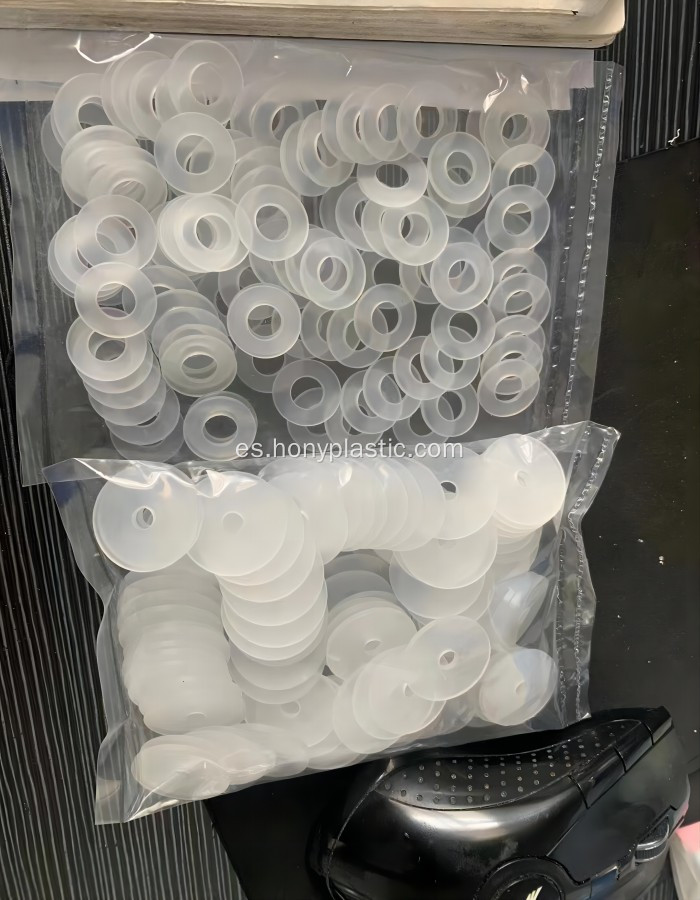 Junta de plástico de polímero PCTFE Sellado de sellado