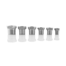 Stainless Steel Threaded Bushings - Equal Hex Head Sizes
