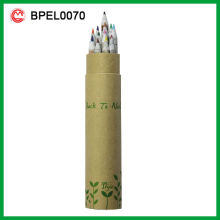 12 newspaper eco color pencil