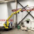 OUCO Custom 0,5T5M Small Crane Clofling Telecopic Boom Boat Crane с сертификацией CCS