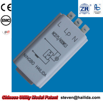 Ningbo Hailida cd z400m 250w ignitor for metal halide lamp