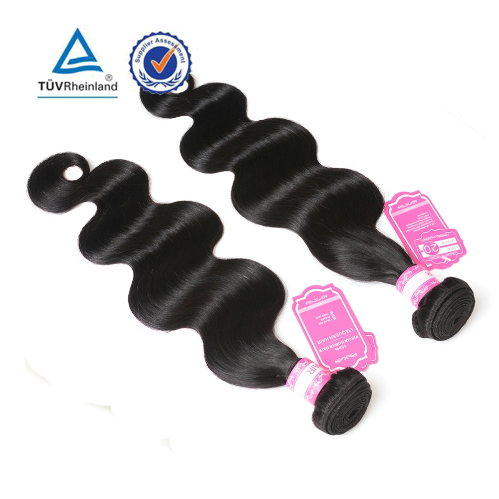 Factory Top Quality Body Wave Indian Remy Hair Wholesale Tape In human hair extension 3 bundles hair weaving