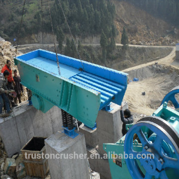 Grizzly Vibrating Feeder in mining feeder, hopper vibrating feeder for stone crushing plant