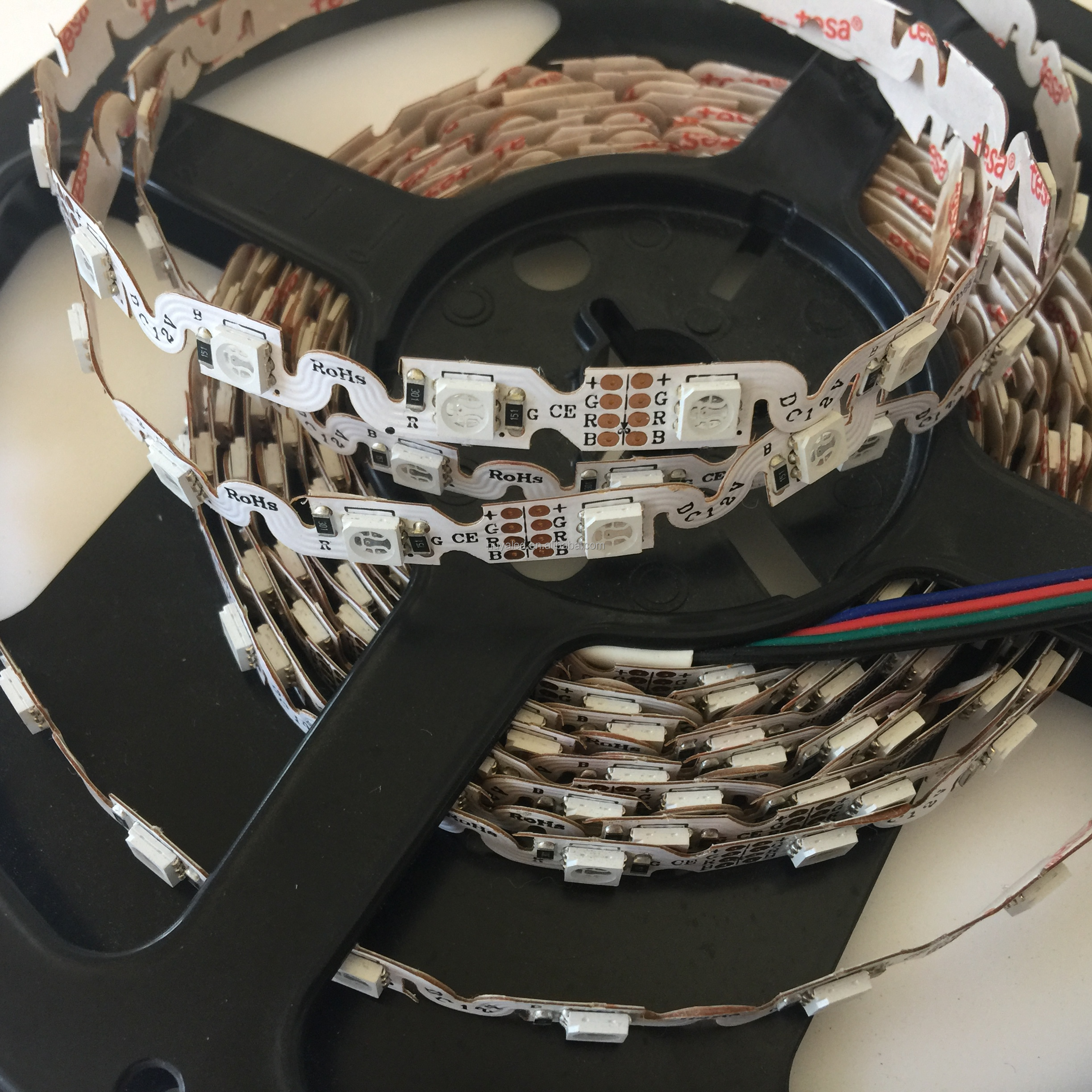Flexible  holiday   strip   DC 12V  24V S type smd  5050  60 led/m  10mm decoration  led strip light