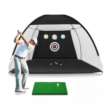 Portable Golf Hitting Net for Multiple Targets and Ground Types