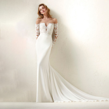 Off Shoulder Half Sleeve Open Chest Custom Fit Long Wedding Veil Alibaba