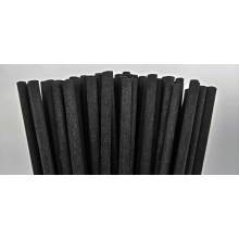 Bamboo Charcoal Fibre Fully biodegradable bamboo charcoal coffee straw Manufactory
