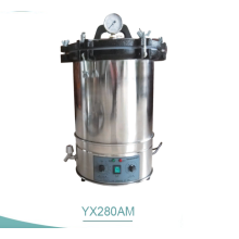 Portable sterilizer with stainless steel YX280AM