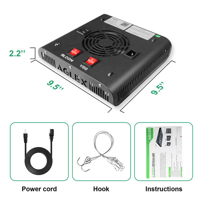 COB Full Spectrum 100 watts luzes LED para plantas