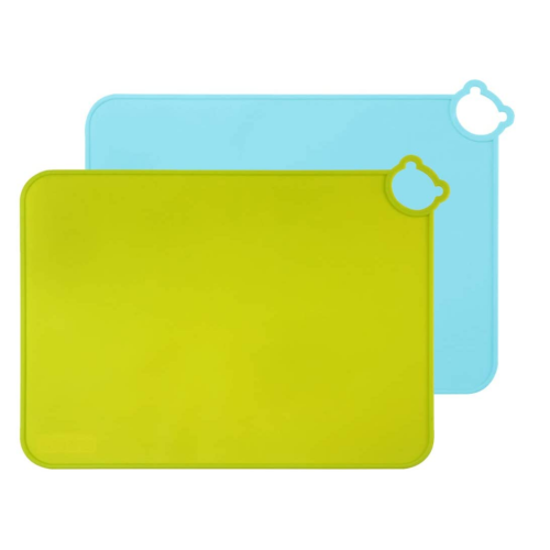 Lavavajillas reutilizable Safe Silicone Placemats para niños