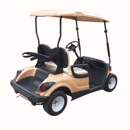 2-persoons elektrische golfbuggy voor golfbaan