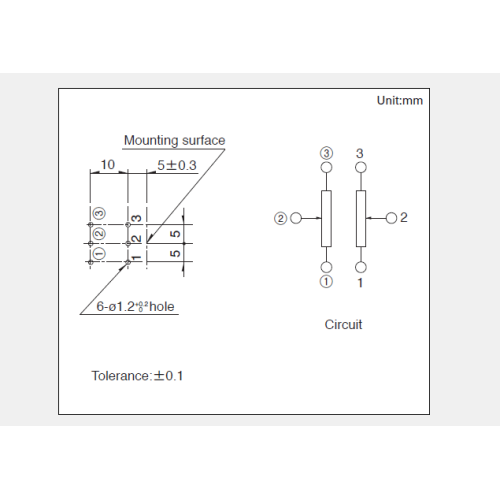 Rk271 series Rotary potentiometer