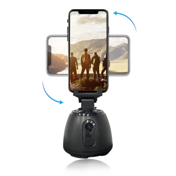 Smart F4 Tracking Robot: 360 Rotation Auto Face and Object Tracking Camera Stabilizer for Phones