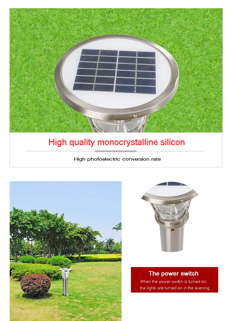 led solar garden lights