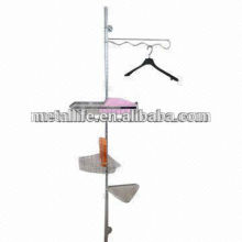 BA-3802 Bathroom shower adjustable chrome bathroom shelf