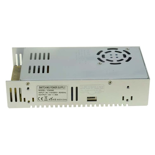 High Power 360w LED Power Supply 12V 30A