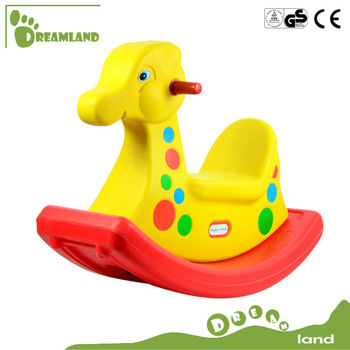 Hot sell factory supply classic plastic rider rocking horse