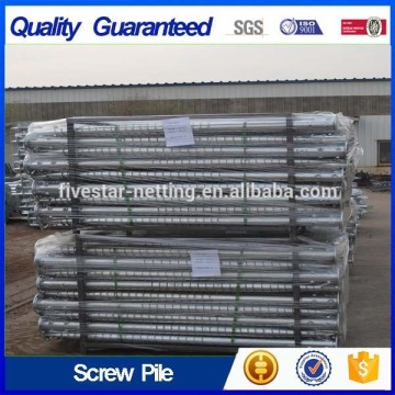 China hot sale screw piles , helical screw piles , helical piers