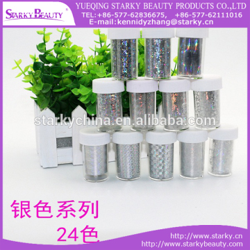 Nail Transfer Foil Shinny Nail Foils Silver Nail Transfer Foil