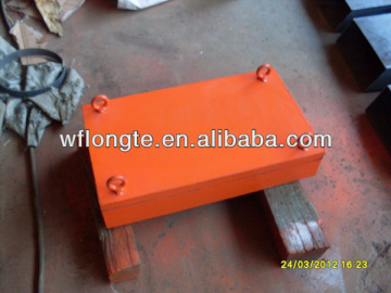 Series RCYB permanent magnetic separator for tramp iron removal