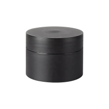 50ml matte black white wide cosmetic cream jar