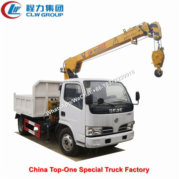 3 Ton Crane Dump Truck Mounted Crane