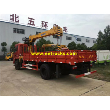 Cần cẩu lắp trên xe tải DFAC 4x2 6ton