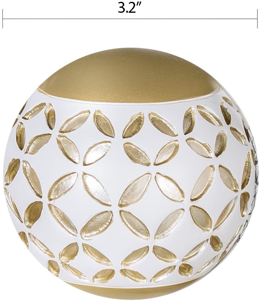 Bola dekoratif kisi berlian untuk mangkuk dan vas