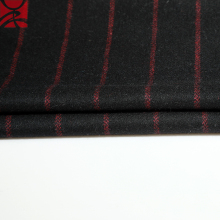 Popular melton woven woolen wool yarn dyed fabric