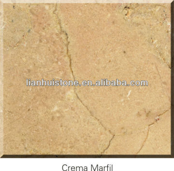 Imported beige marble Crema Marfil