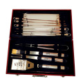 Ensemble d&#39;outils de barbecue 22pcs avec des brochettes