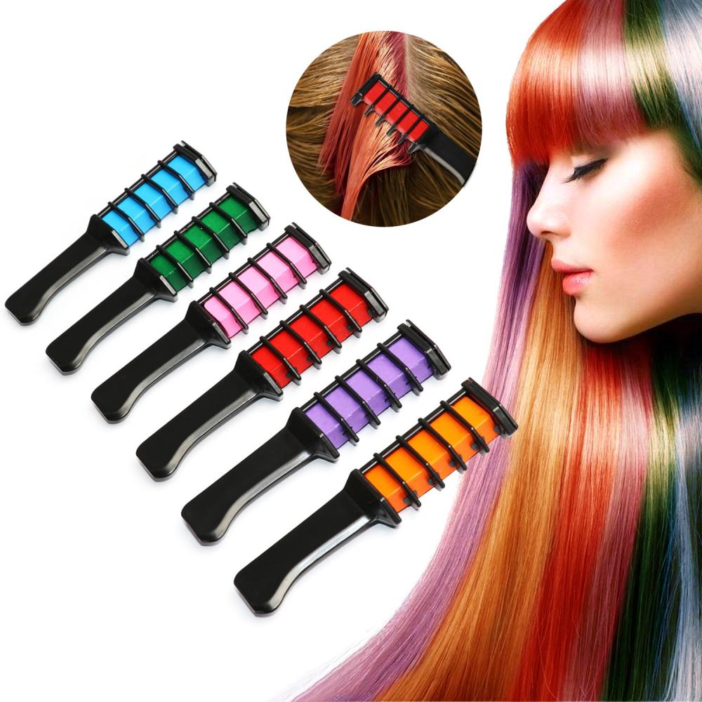 Hair Color Chalk Comb