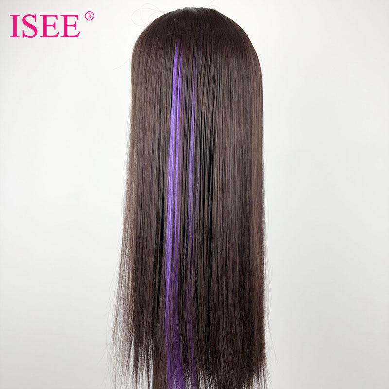2021 Fashion Clip In One Piece Colorful Human Hair Extension,Colors Party Highlights Colorful One Clip In Hair Extension