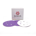 Self Adhesive Abrasive Paper P240 Purple Ceramic Sandpaper
