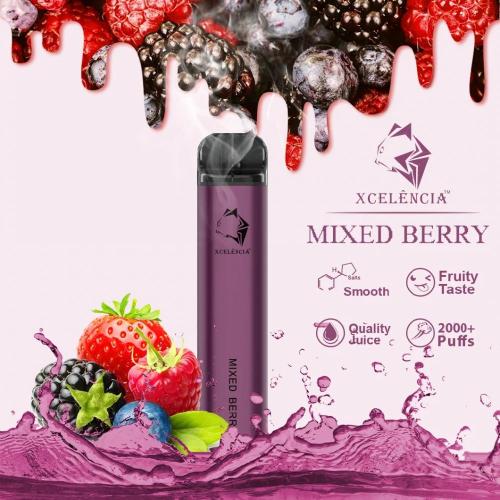 Vapes descartáveis ​​Vidge Max Vape Pen 2000Puffs