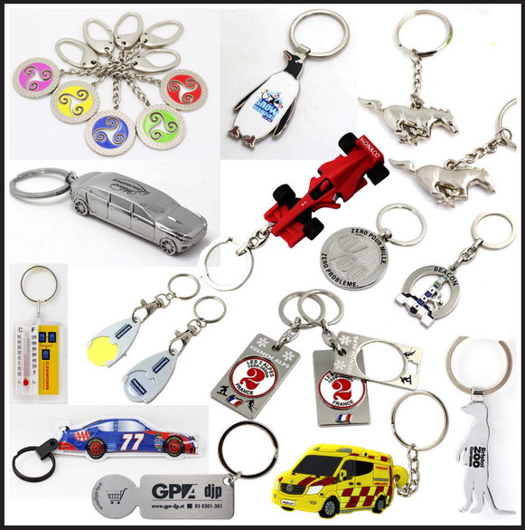 High quality metal surfboard bottle opener keychain