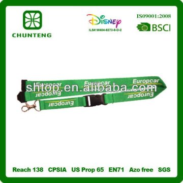 hot sale custom factory sublimation polyester lanyards