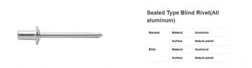 Sealed Type Blind Rivet(All aluminum)